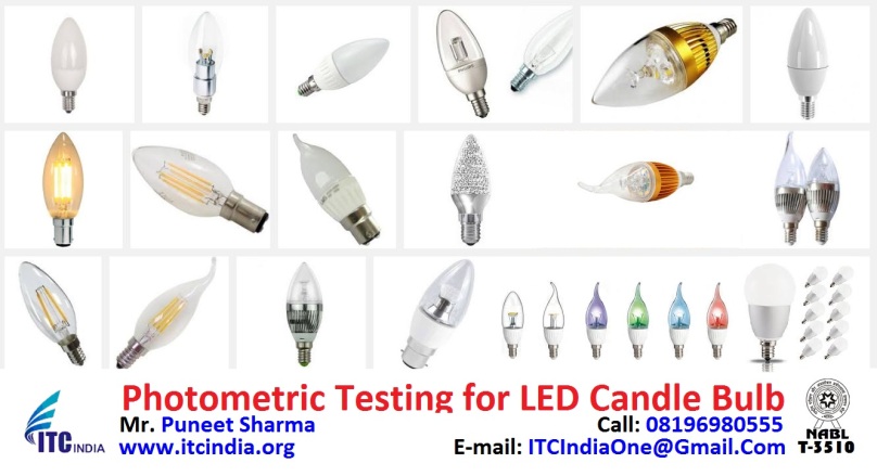 Photometric Testing for LED Candle Bulb